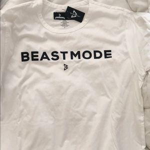 White Beastmode Men’s T shirt
